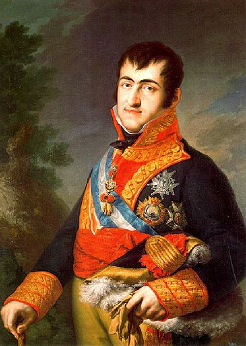 Ferdinand VII d'Espagne - par Goya